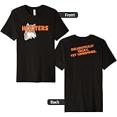 Hooters Throwback Logo Front and Back Wing Restaurant Premium Tri-blend T-Shirt