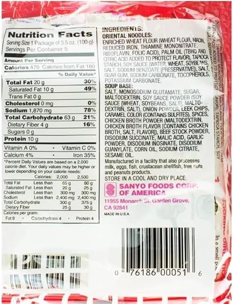 SAPPORO ICHIBAN JAPANESE STYLE NOODLES & ORIGINAL FLAVORED SOUP, 3.5 OZ