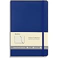 Comix Lined Journal Notebook for Women Men, Journaling Notebooks for Office School Home, 240 Pages, 5.5" x 8.3", College Ruled, A5, Hardcover, Navy Blue