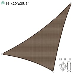 SunnyRoyal 16'x20'x26' Heavy Duty Sun Shade Sail