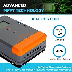 MPPT Solar Charge Controller 12V 24V 30Amp, mppt
