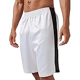 Men's Basketball Satin and Mesh Shorts