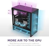 NZXT H5 Flow Compact ATX Mid-Tower Case High Airflow 360 Front 240 Top view 3