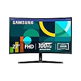 Samsung 27" Essential S3 (S36GD) Series FHD 1800R