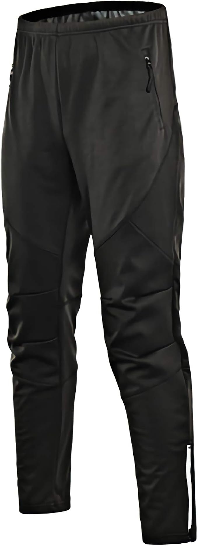 Thermal Cycling Pants Cold Weather, Winter Men Fleece Lined Bike Pants