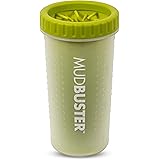 Dexas MudBuster Portable Dog Paw Cleaner, Large, Green (PW720383)