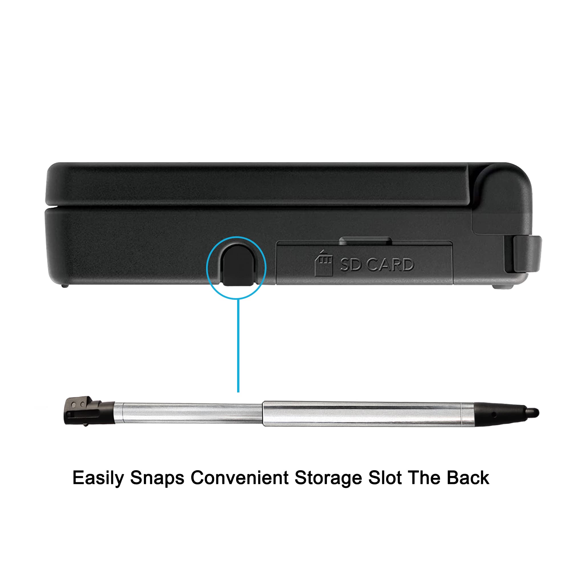 DSi Stylus Pen, Metal Retractable Replacement Stylus Compatible with Nintendo DSi, 4in1 Combo Touch Styli Pen Set Multi Color for NDSi