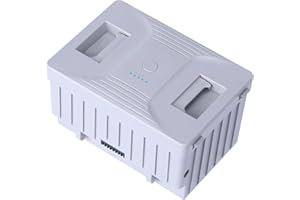 Sunvasagoo 15600mA Rechargeable Lithium Battery - Electric Cooler Battery with Versatile Compatibility, Portable Freezer for Truck Van RV Camper SUV Travel Camping