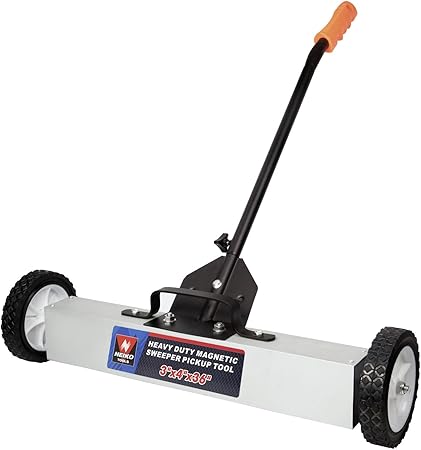 Neiko 53418a Magnetic Pick Up Sweeper With Wheels 30 Lb 36