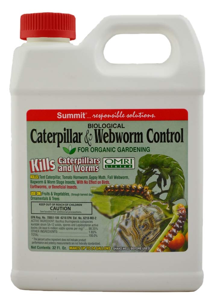 Photo 1 of Summit Caterpillar and Webworm Control-Hose End, 1 Qt Concentrate For Insects