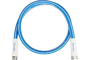 Fevone Garden Leader Hose 5 ft., Lightweight Hybrid Water Hose, Flexible and Durable, Leak-Free Connections