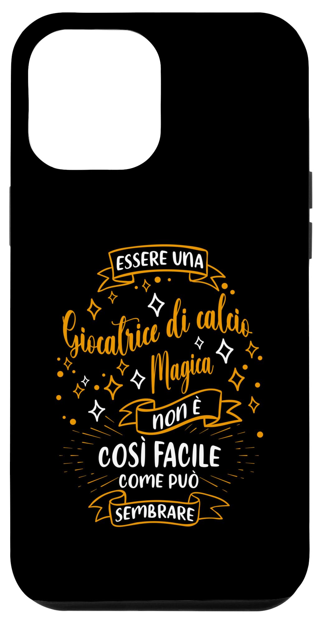 iPhone 15 Plus Giocatrice di calcio Magica Idee Regalo Bambina Calciatrice Case