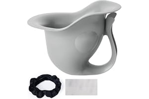 Ihaapsi Newborn Baby Potty- The Diaper-Free Solution for Indoor & Outdoor Elimination Communication; Cute Fish Design (Grey)