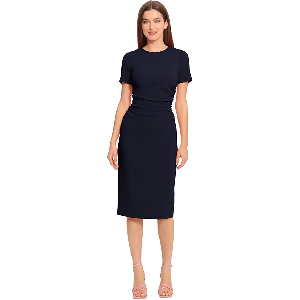 thumbnail image 2 of Donna Morgan Women's Work Dress - Office To Dinner Crepe Pencil Dress 2 of 13
