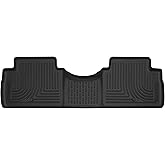 Husky Liners Weatherbeater Floor Mats | Fits 2014-2019 Kia Soul | 2nd Row, 1-pc Black - 11771