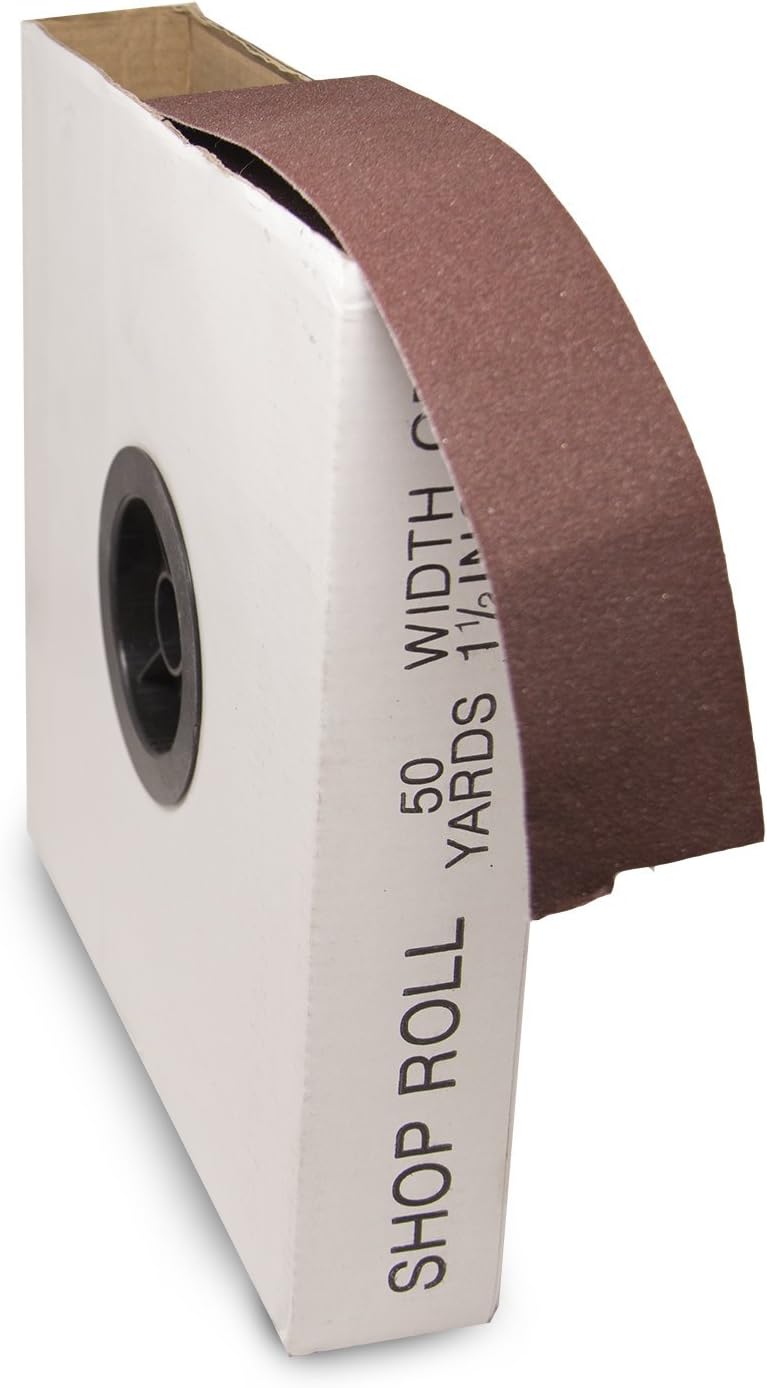 Benchmark Abrasives 1-1/2" x 150' Shop Roll - 80 Grit - - 