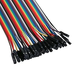 ELEGOO 120pcs Multicolored Dupont Wire 40pin Male