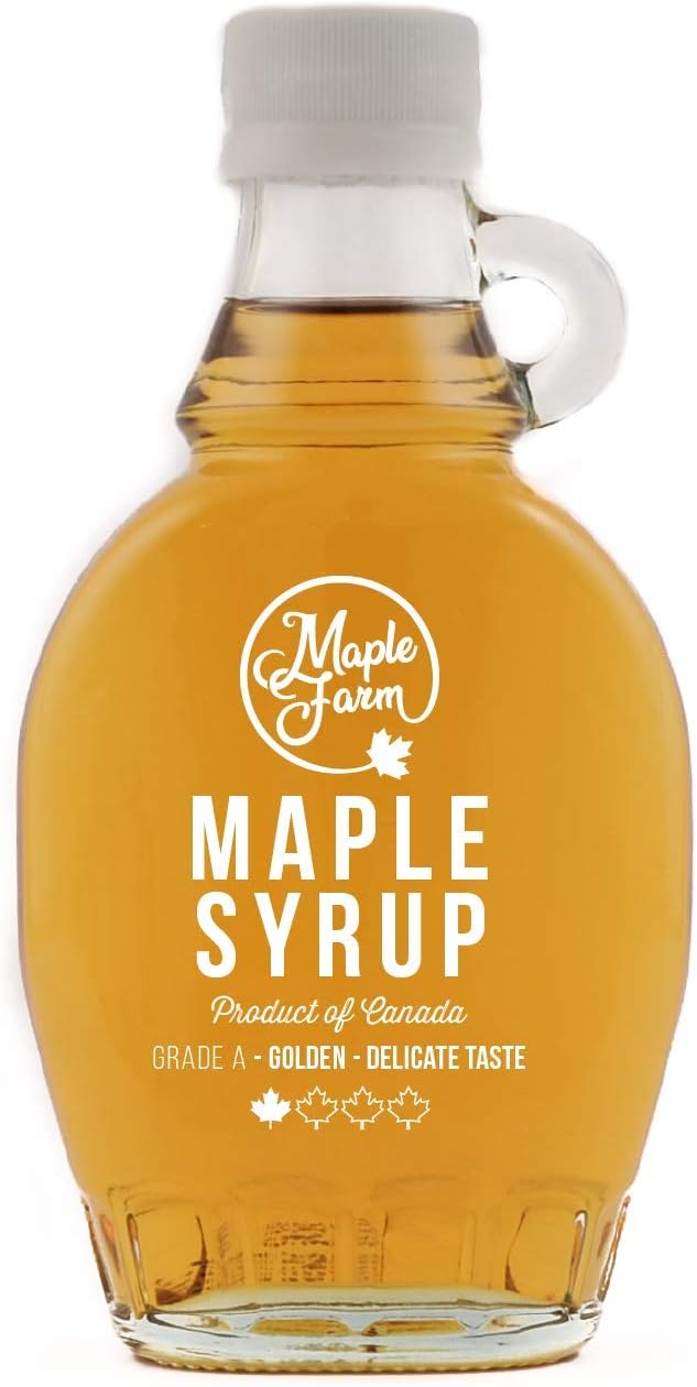 MapleFarm Pur Sirop d'érable Catégorie A, Doré goût délicat 189