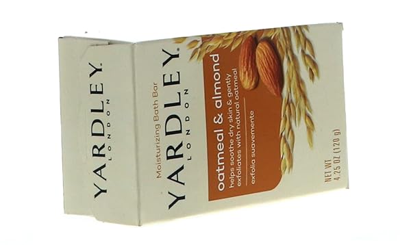 YARDLEY OATMEAL ALMOND BATH BAR 4OZ –