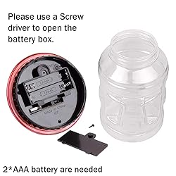 Winnsty Coin Piggy Bank Saving Jar, Digital Coin