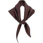 TYATVS Knit Triangle Scarf for Women Knitted Head Scarf Y2k Bandana Fisherman Downtown Girl Aesthetic Accessories