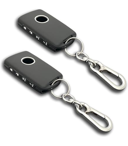 FT Funtor Key Fob Cover For Mazda - 2 Pack Protective Case For Mazda 3, 6, CX-3, CX-5, CX-7, CX-9 Remote (2010-2019)