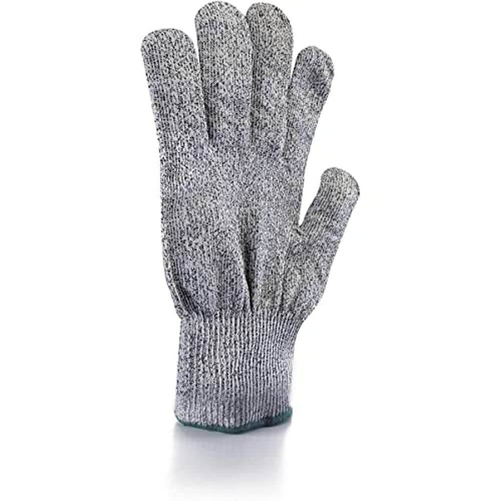Lacor 61101 Textile Protection Glove, Medium, 24 cm, Grey