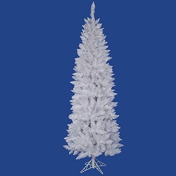Vickerman Sparkle White Spruce Tree with 1257 Tips 75Feet by 52Inch
