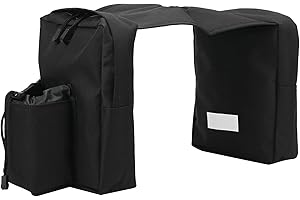 Aramox ATV Tank Bag, Motorcycle Front Saddle Bag Fuel Tank Storage Pouch for ATV, Dirt Bike, Snowmobile