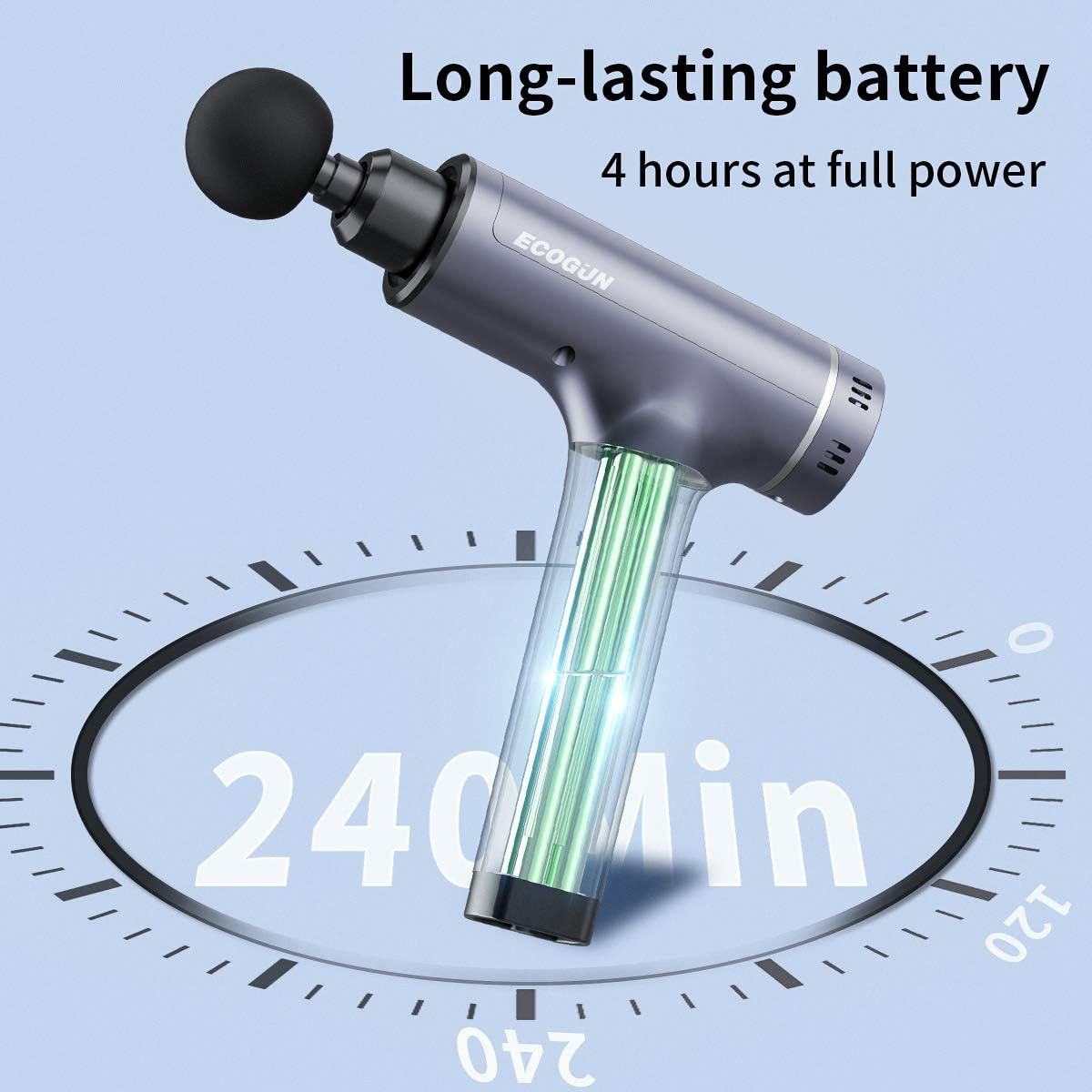 Muscle Massage Gun,1.5lb Lightweight -Hand Held Deep Tissue Muscle Massager, Neck Back Massager,Professional Personal Massage Device, Super Quiet Brushless Motor: Health & Personal Care