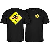 Powell Peralta Skate Zone T-Shirt, Black, Extra Large