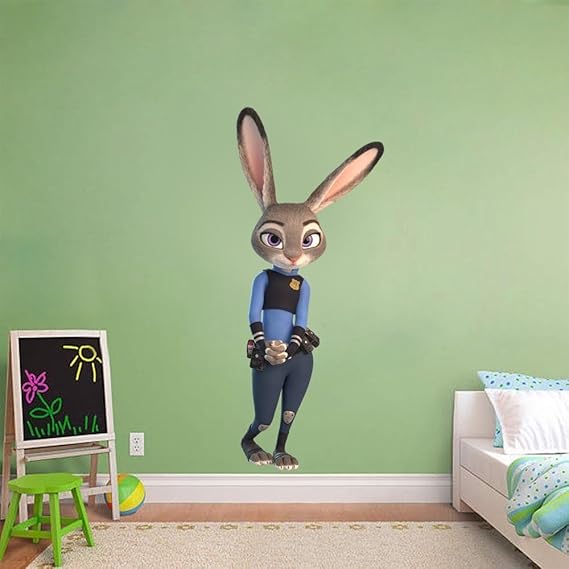 Home & Garden ZOOTOPIA Judy Hopps Decal Removable Graphic Wall Sticker