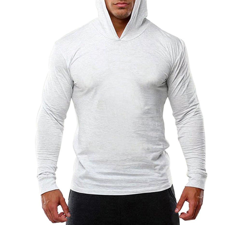 thin athletic hoodie