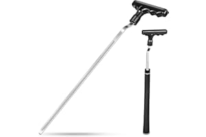 Seticek Golf Grip Removal Tool, 12" V-Groove Grip Remover Saver Gripping Tool,High-Carbon Steel Golf Club Grip Remover Tool,Golf Gifts for Men