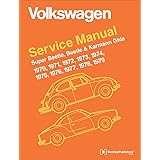 Volkswagen Super Beetle, Beetle & Karmann Ghia Official Service Manual: 1970, 1971, 1972, 1973, 1974, 1975, 1976, 1977,