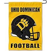 Ohio Dominican Panthers Football Helmet Garden Yard Flag