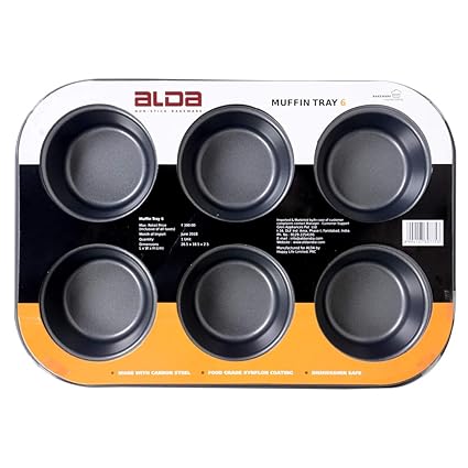 Alda Bakeware Muffin Tray 6