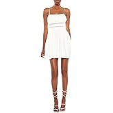 Forever 21 Womens Lace-Trim Mini Babydoll Dress