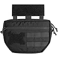 EXCELLENT ELITE SPANKER Tactical Drop Dump Pouch Molle Tool Pouch with Hook & Loop Carrying Kit Bag for Tactical Vest Chest Rig