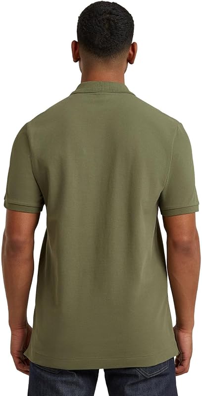 Polo Slim Sobretingido Dunda masculino, Tamanho: S, Cor Verde