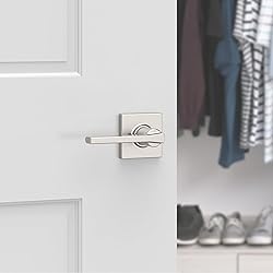 Kwikset Casey Dummy Door Handle, Single Sided Lever