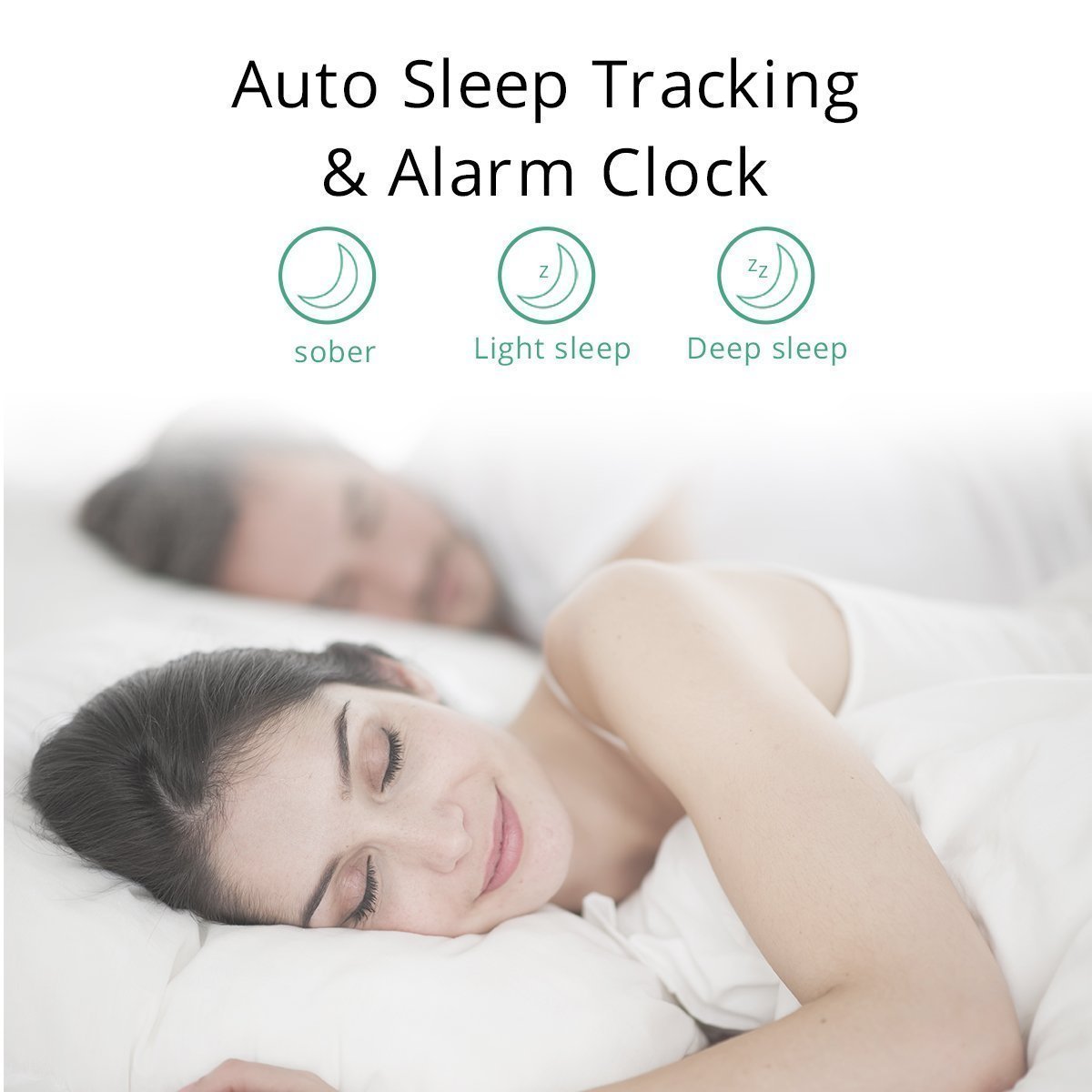 Fitness Tracker, SinoPro Activity Tracker, Smart Bracelet Bluetooth Call Remind Remote Smart Band Calorie Counter Wireless Pedometer Sport Sleep Monitor Activity Tracker For Android iOS Phone (Black)