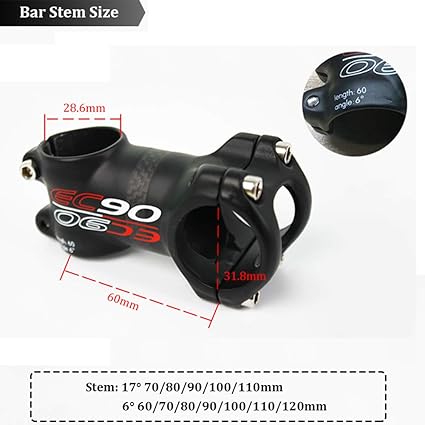 60mm carbon stem