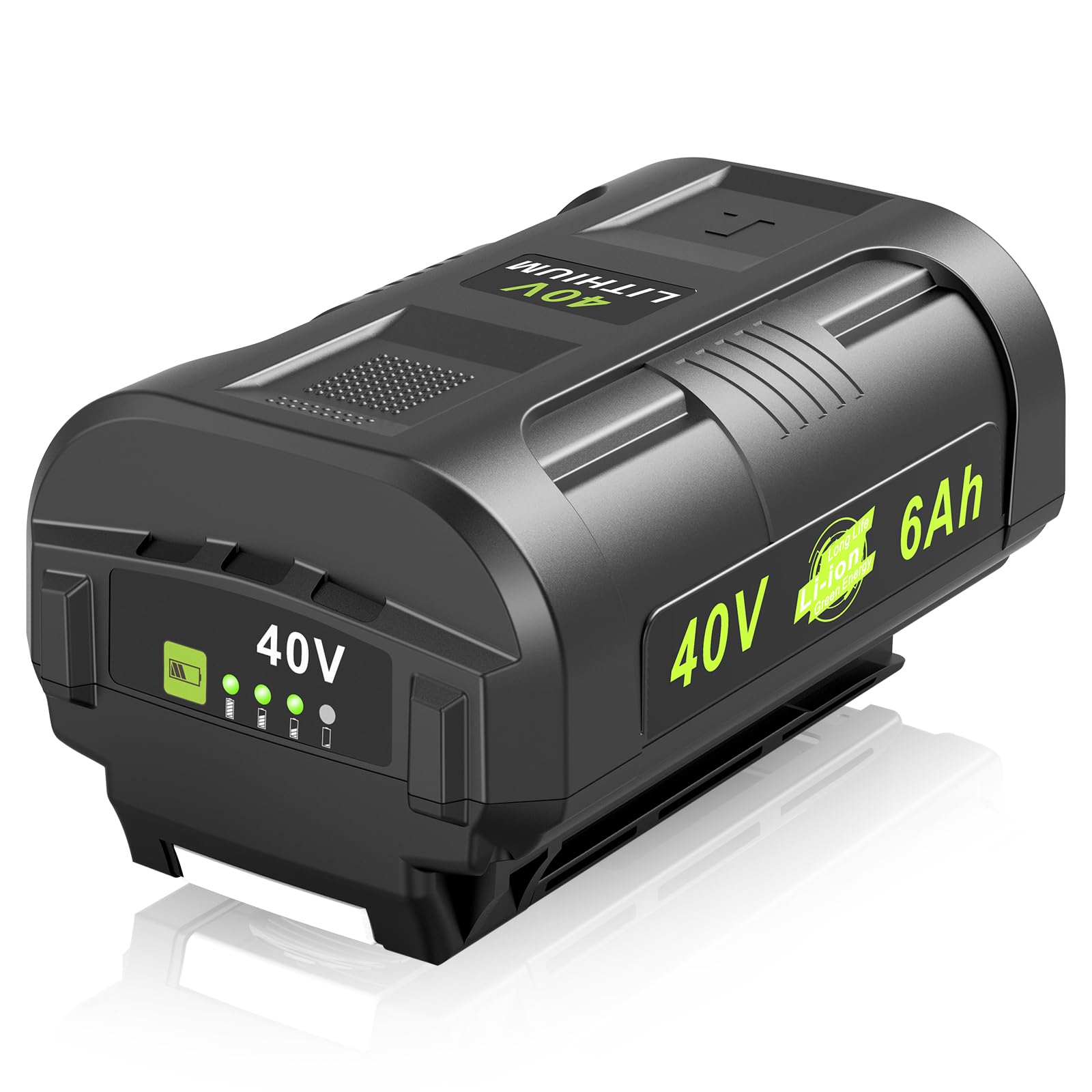 Photo 1 of Replacement for Ryobi 40V Lithium Battery Replacement for Ryobi 40V 6.0Ah Lithium Battery OP4015 OP40201 OP4026 OP40261 OP4030 OP40301 OP4040 OP40401 OP4050 OP40601 OP4026A OP4050A OP4060A