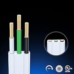 Maximm 360 Degree Rotating Flat Extension Cord 6 Ft