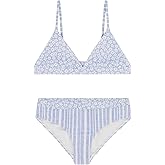 Billabong Girls Two-Piece Bikini Swimsuit Set, UPF 50+ Sun Protection, Quick-Dry Bathing Suit
