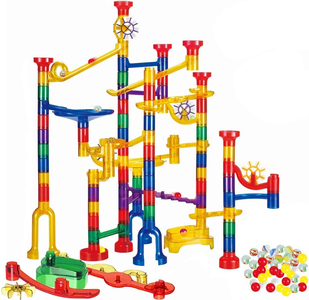 marble run bored button