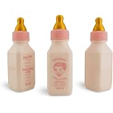 Cry Baby Perfume Milk Bottle Inspired Decorative Display Bottle &ndash; Collector Shelf Decor Pink