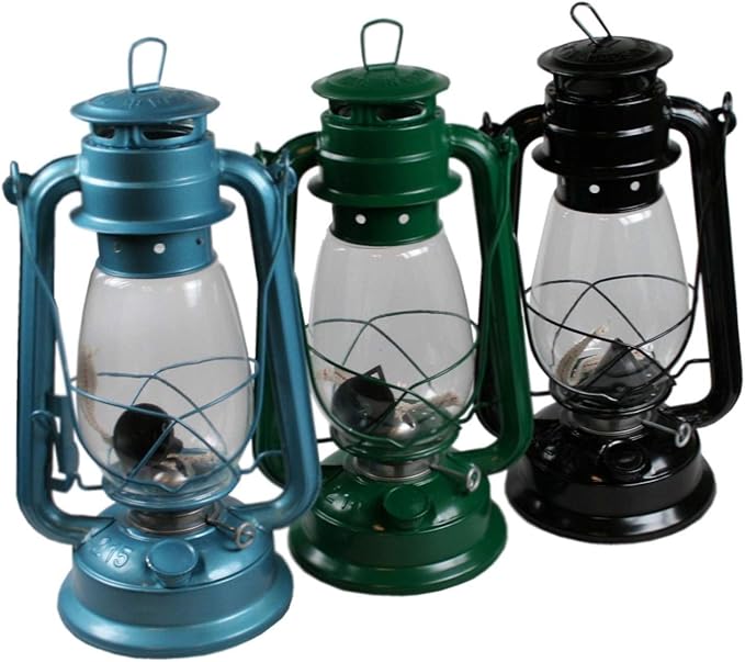 Extra Large, 30 cm, nostalgic oil lamp kerosene hurricane lantern and