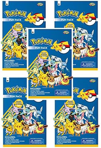 POKEMON fun pack ( 5 count) / POKEMON coloring book.